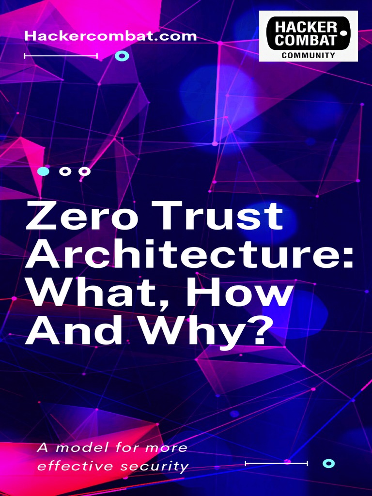 Understanding Zero Trust Architecture | PDF