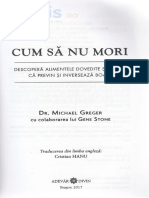 Cum Sa Nu Mori - Michael Greger, Gene Stone