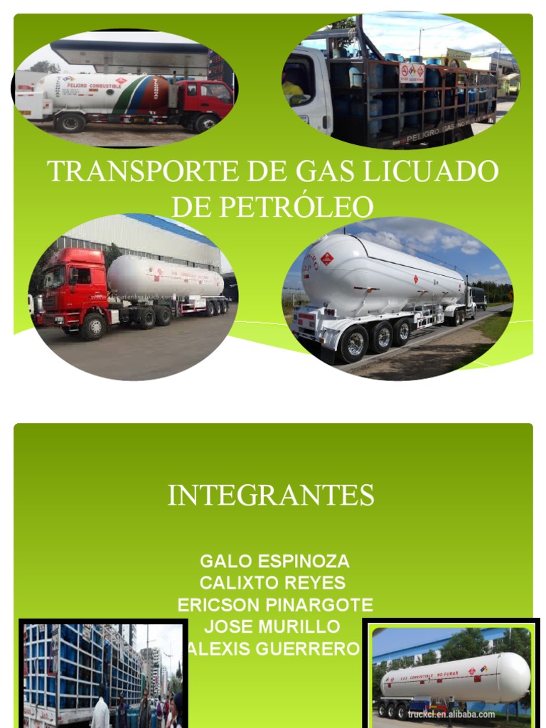 Normas para Transporte de Gas Licuado | PDF | Gas natural licuado | Camión