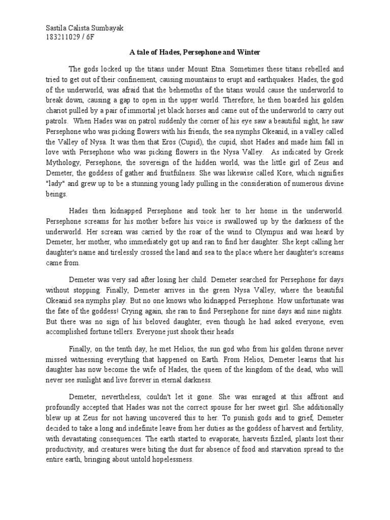 Reimagining Hades And Persephone A Modern Take On An Ancient Myth - tqkwcd9