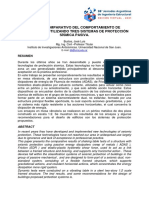 086 - Resumen - ESTUDIO COMPARATIVO DEL COMPORTAMIENTO DE ESTRUCTURAS UTILIZANDO TRES SISTEMAS DE PROTECCIÓN SÍSMICA PASIVA PDF