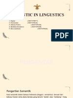 Semantic in Linguistic Kel 5 Materi 6