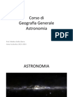 Slide - Corso Completo Di Astronomia