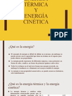Energía Térmica y Cinética 4to Año de Bachillerato