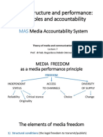 Media Structure and Performance Principles and Accountability - 17.11.2020