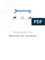 Manual - Negativacao SPC/Serasa
