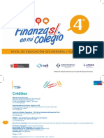 Finanzas en Mi Colegio Cuarto de Secundaria