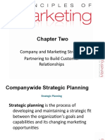 Chapter Two: Company and Marketing Strategy Partnering To Build Customer Relationships