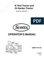Scotts S2048 S2554 Operators Manual