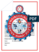 Anand Engineering College Keetham, Agra: Certificate