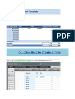 Employee Timesheet Template: Or, Click Here To Create A Timesheet in Smartsheet