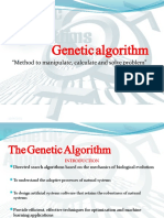 Geneticalgorithm: "Method To Manipulate, Calculate and Solve Problem"