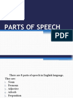 Parts of Speech