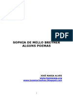 Sophia de Mello Breyner Andresen Alguns Poemas