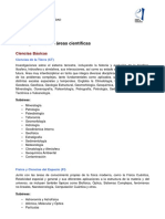 Clasificacion Areas Cientificas 2016 AEI