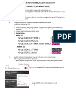 Updata Google Class Room (GCR)