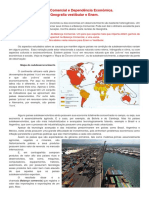 Geografia - Balanca Comercial e Dependencia Economica