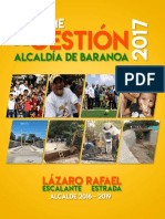 Informe de Gestión Baranoa Vigencia 2017