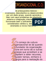 Slides Treinamento Cultura Organizacional