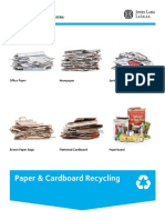 WM Recycling Poster 8 Paper Only Recycling Services JLL