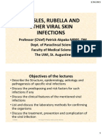Measles, Rubella and Other Viral Skin Infections