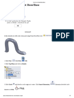 SolidWorks - 15 - How To Use Swept Boss - Base