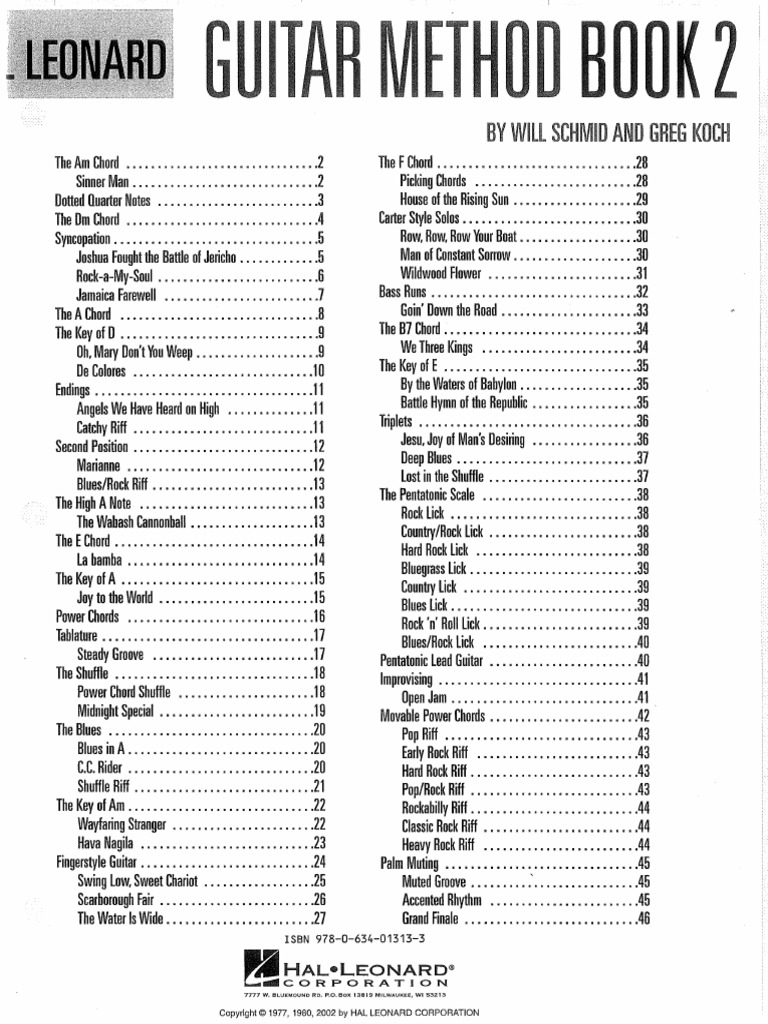 Guitar Book 2 | PDF