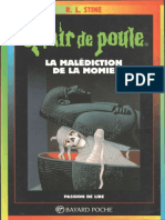 Chair de Poule - 01 La Malédiction de La Momie