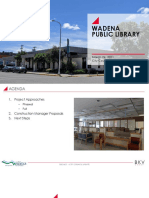 Wadena Library Plan PDF