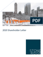 Stone Ridge 2020 Shareholder Letter