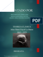 Teoría clásica Fayol administración