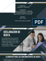 Declaracion de Renta 2021