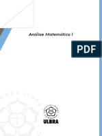 Análise Matemática I - ULBRA EaD