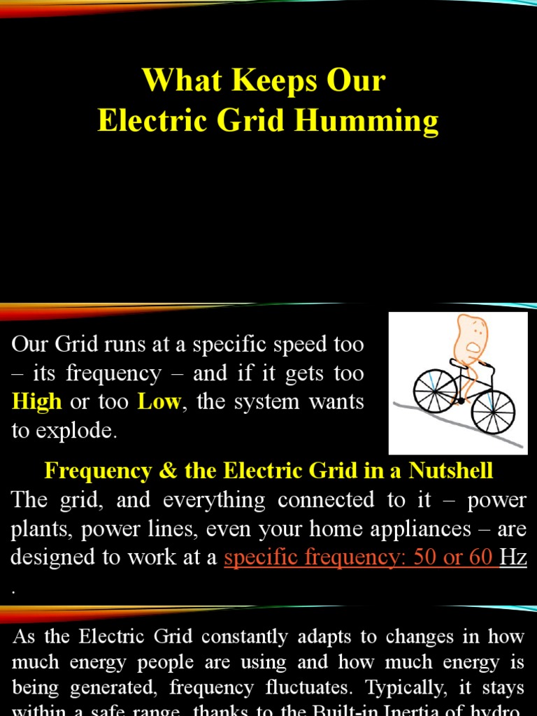 What Keeps Our Electric Grid Humming PDF Electrical Grid Alternating Current
