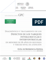 146-Defectos Del Tabique Interventricular e Interauricular 2018 Guía Rápida