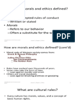 Presentation 1 Ethics