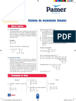 X - 1°año - S4 - Sistema de Ecuaciones Lineales