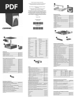 Compaq EVO Workstation W4000: Illustrated Parts Map Convertible Mini Tower