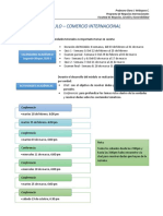 Inicio - Módulo Comercio Internacional