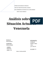 Trabajo - Situacion Actual de Venezuela