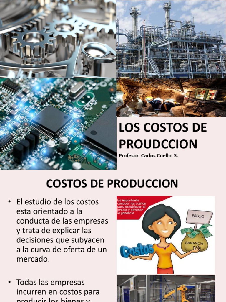 Los Costos de Produccion PDF