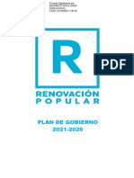 Plan Renovacion Popular 2021 2026