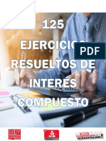 125 Ejercicios Resueltos de Interes Compuesto PDF