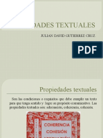 Propiedades Textuales