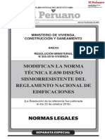 NTP E.030 2018 El Peruano