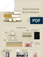 Teoria General de Sistemas