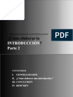 4.1 CÓMO ELABORAR LA INTRODUCCIÓN