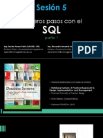 Sesión 5 - Primeros Pasos Con SQL - Parte 1