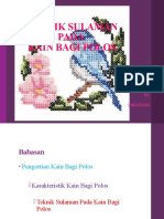Sulaman PD Kain Bagi Polos (S1 2018)