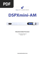 DSPXmini-AM v1.01 Manual